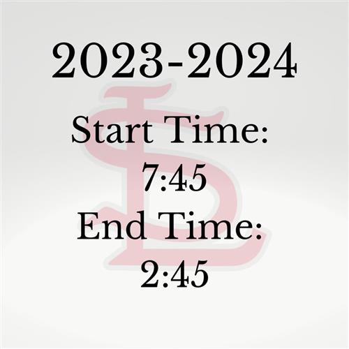 Start and end times